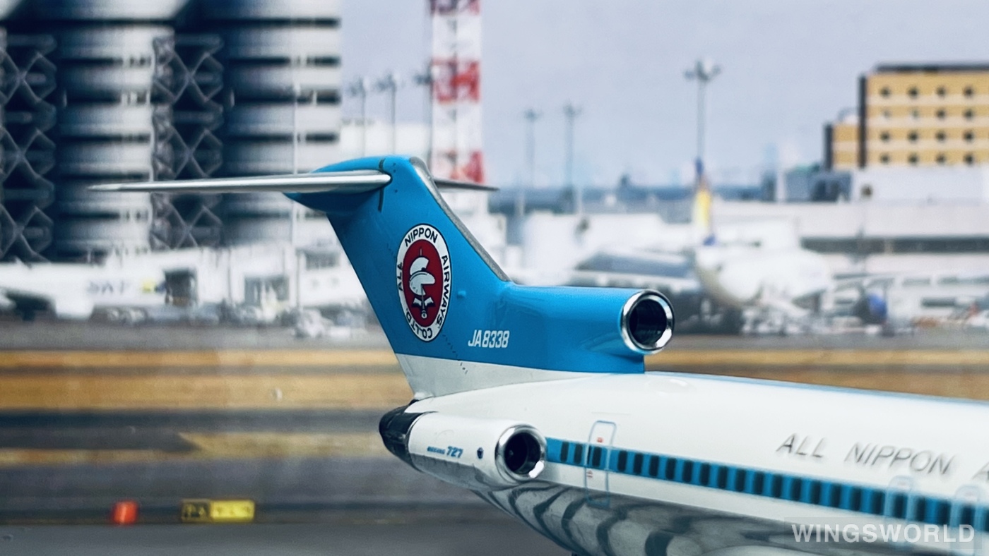 JC Wings 1:200 Boeing 727-200 ANA 全日空EW2722005 JA8338 的照片