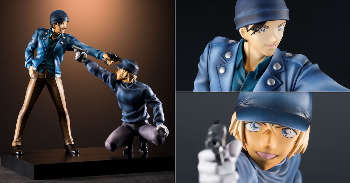 青山剛昌完全監修！名探偵柯南「DETECTIVE VOICE FIGURE 赤井秀一VS 波
