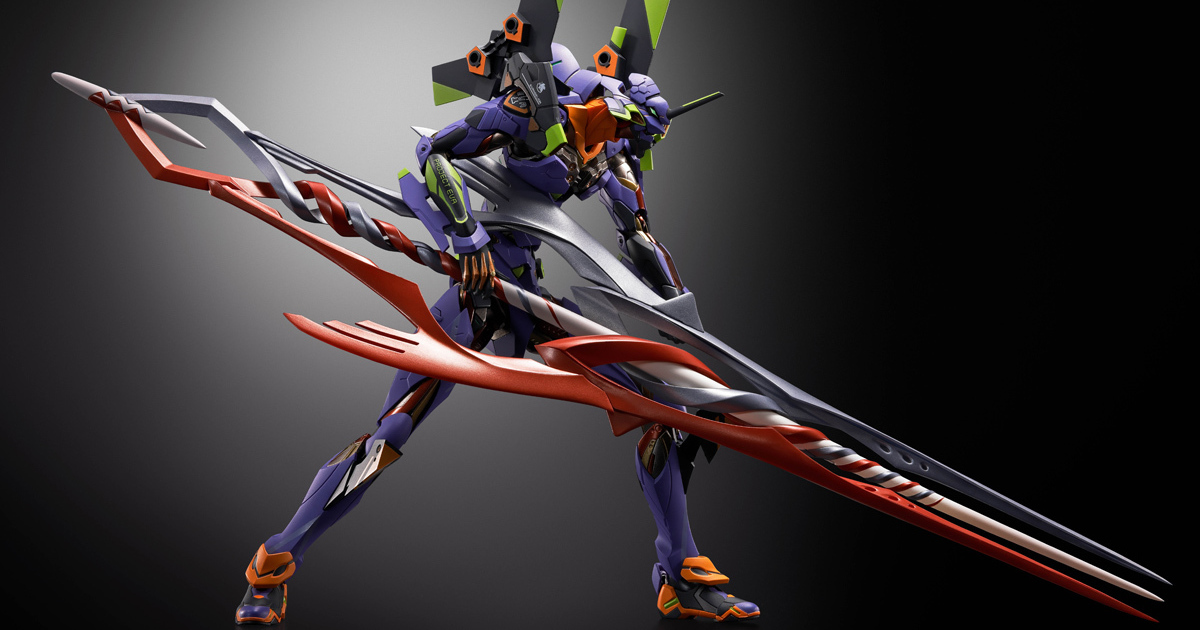 METAL BUILD『エヴァンゲリオン初号機 30周年記念版』新規造形の全長