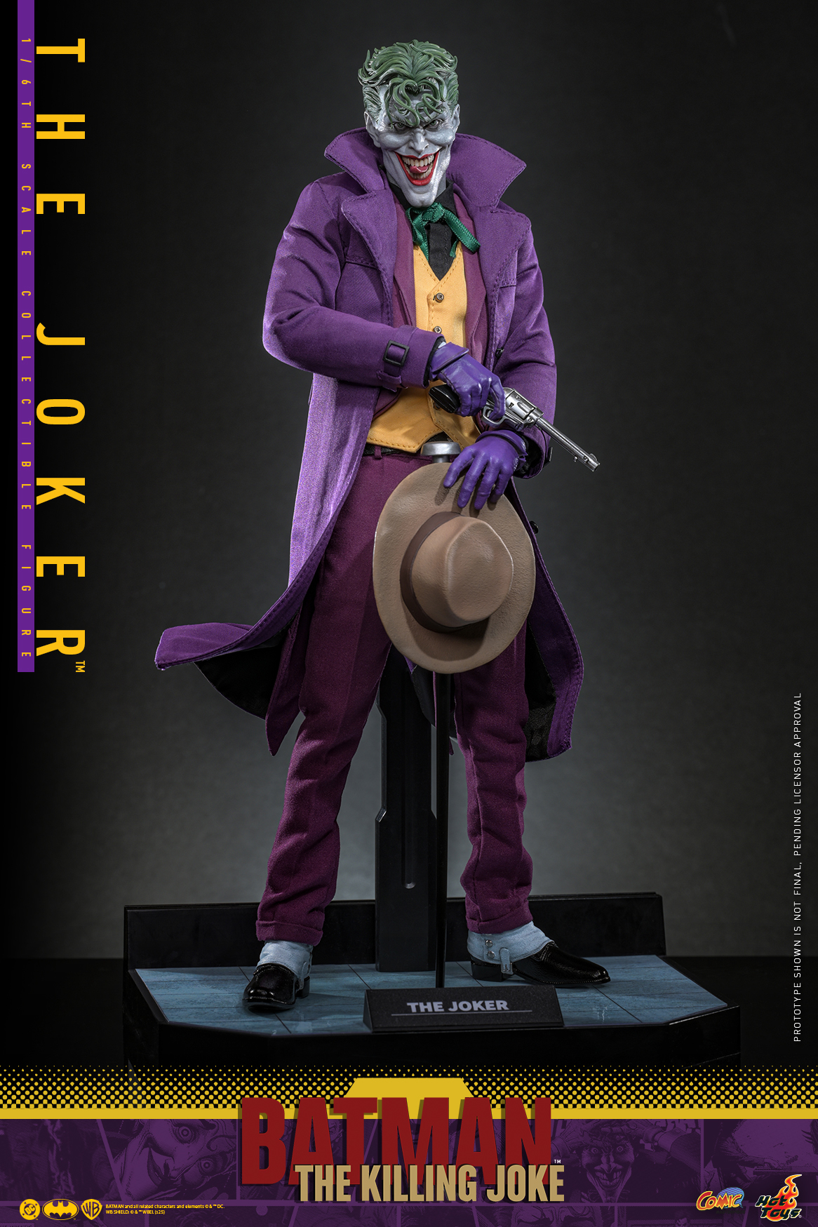 ホットトイズ『バットマン：キリングジョーク』ジョーカー 1/6スケール