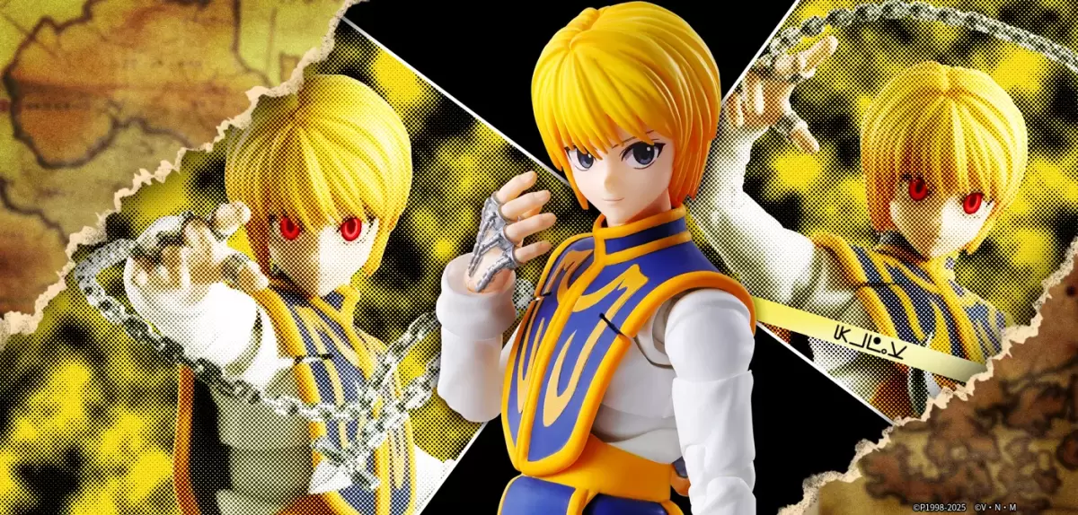 S.H.Figuarts『HUNTER×HUNTER』クラピカ 可動フィギュア クルタ族の緋