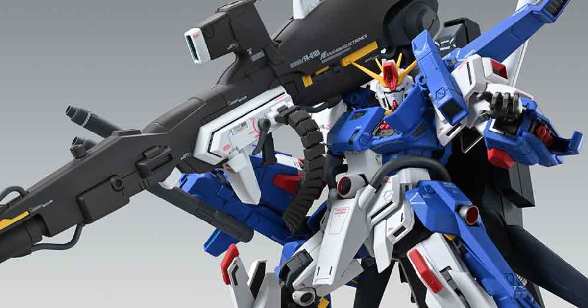 ガンプラ新作『MG 1/100 フルアーマーZZガンダム Ver. Ka』試作品が初