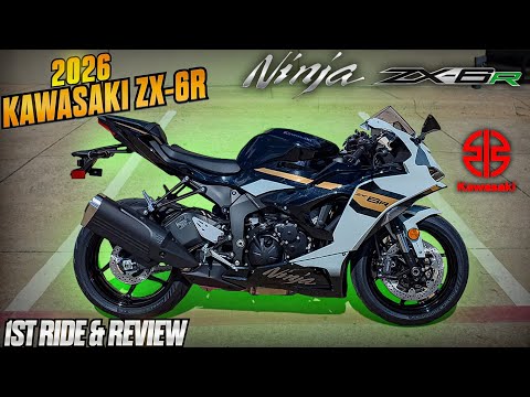 New 2026 Kawasaki NINJA ZX-6R ABS | Motorcycles in Plano TX