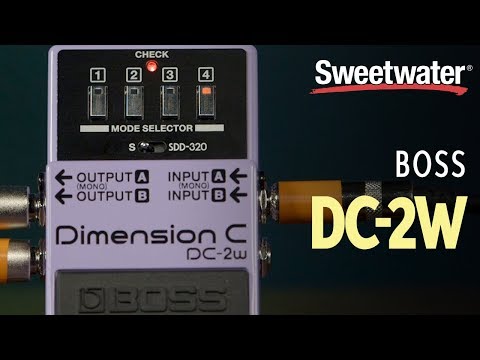 Boss DC-2W Waza Craft Dimension C Pedal | Sweetwater