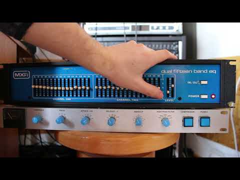 MXR Stereo Fifteen Band EQ model 127 - VIDEO! | Reverb