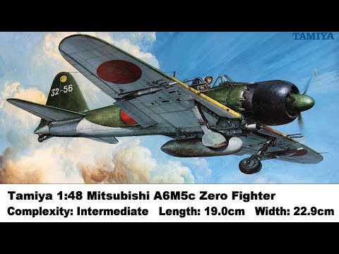 Mitsubishi A6M5c Zero Fighter (Zeke), Tamiya 61027 (1983)