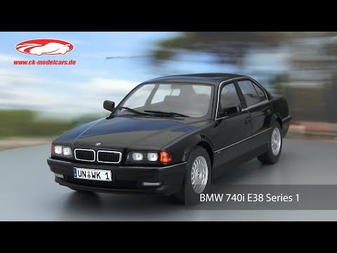 KK-Scale 1:18 BMW 740i E38 Series 1 Ano de construção 1994 preto