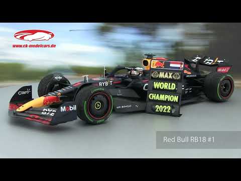 Minichamps 1:18 M Verstappen Red Bull RB18 #1 勝者 日本 GP 式 1