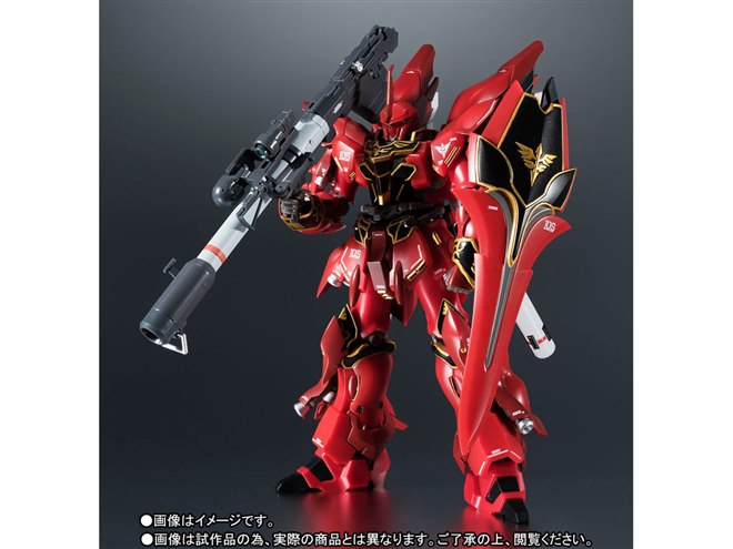機動戦士ガンダムUC」シナンジュのリアルマーキングVer.フィギュア発売