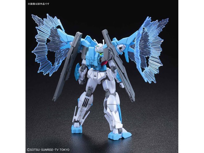 劇中登場のエフェクトパーツ付き「ガンダムダブルオースカイ」ガンプラ