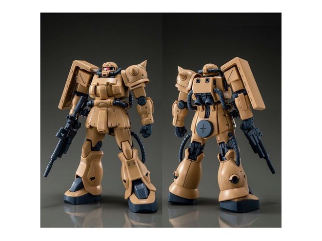 バンダイ、キンバライト基地配備の「MS-06F-2 ザクII F2型」をMG