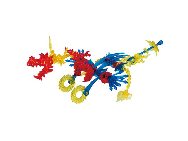 カバヤ、集めて合体できるエフェクトパーツ付き、子どもたち考案「ほね