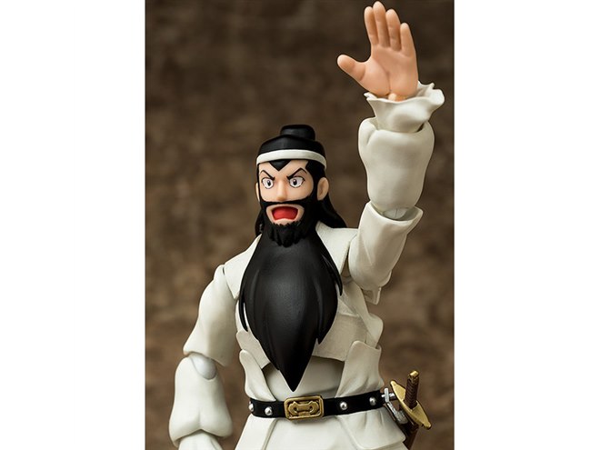 横山光輝 三国志」より、忠義の武人「関羽」の塗装済み可動フィギュア