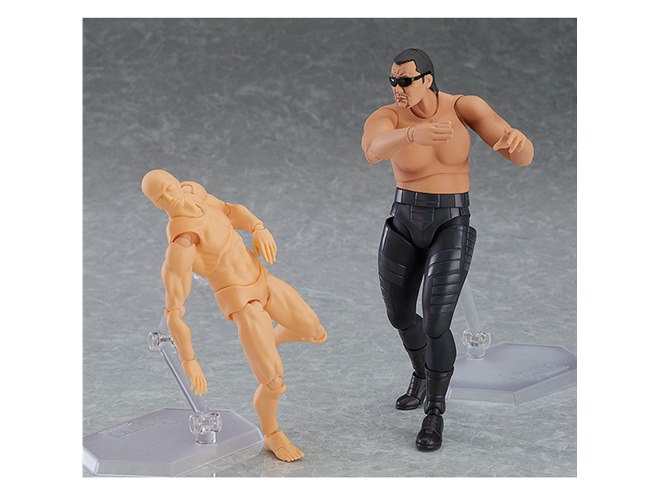 黒のカリスマ”プロレスラー・蝶野正洋を再現した「figma 蝶野正洋