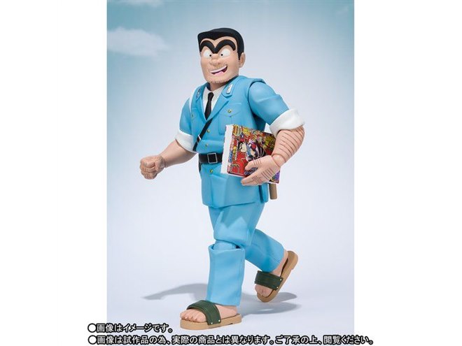 バンダイ、「こち亀」2000年代からの両さんをイメージしたフィギュアを