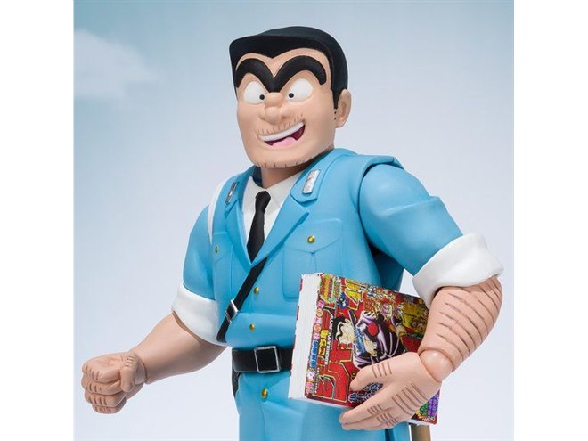 バンダイ、「こち亀」2000年代からの両さんをイメージしたフィギュアを