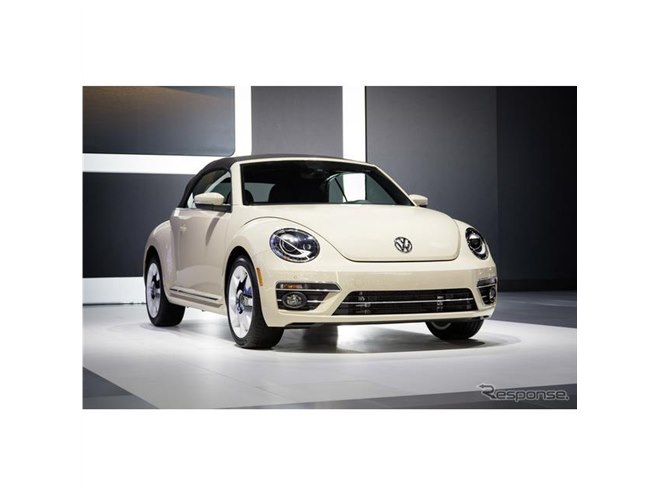 VW ザ・ビートル 最終モデル、8年の歴史に幕…ロスモーターショー2018