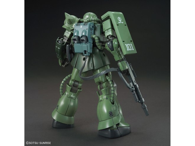 ガンダム THE ORIGIN」ザクII C-6/R6型のHG 1/144ガンプラ、発売日決定
