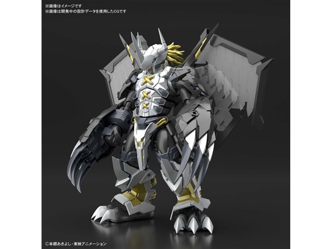 デジモン02」ブラックウォーグレイモンのキャラクタープラモが9月発売