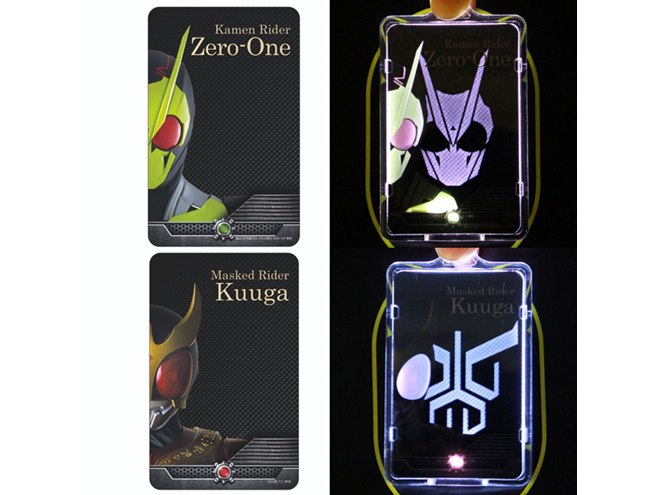 仮面ライダーの目が発光、バンダイより「仮面ライダーシリーズ PIICA