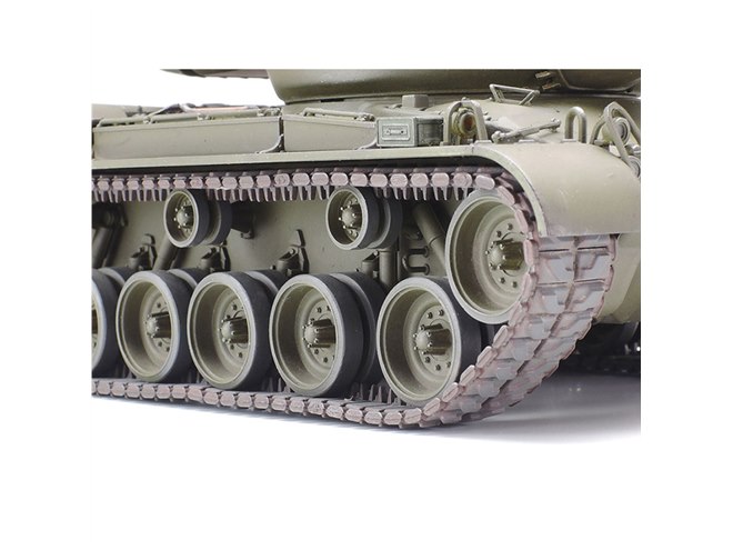 ドイツ連邦軍仕様の「M47パットン」1/35模型、M2重機関銃/ジェリカン