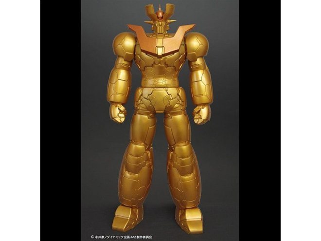 全高約60cm、ゴールドの「マジンガーZ」がジャンボソフビフィギュアに