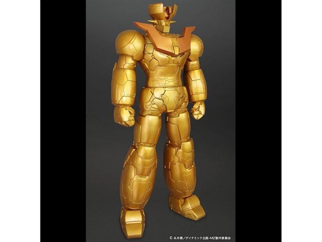 全高約60cm、ゴールドの「マジンガーZ」がジャンボソフビフィギュアに