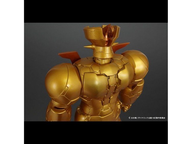 全高約60cm、ゴールドの「マジンガーZ」がジャンボソフビフィギュアに