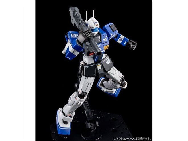 バンダイ、ロケット・バズーカ装備の「ジム・キャノン」HGガンプラ