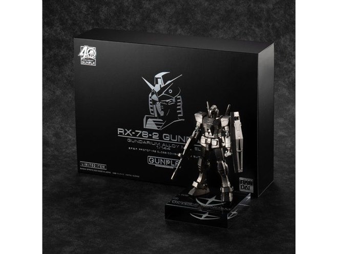 価格は22万円、「ガンダリウム合金モデル 1/144 RX-78-2 ガンダム