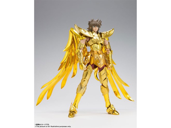 バンダイ、リバイバル版「聖闘士聖衣神話EX サジタリアスアイオロス