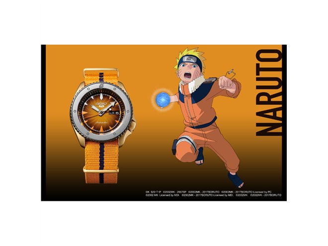 セイコー、「NARUTO -ナルト-」「BORUTO -ボルト-」限定コラボモデル