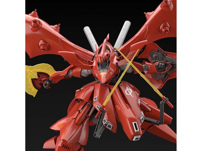 バンダイ、左右幅約40cmのガンプラ「HGUC 1/144 ナイチンゲール」発売