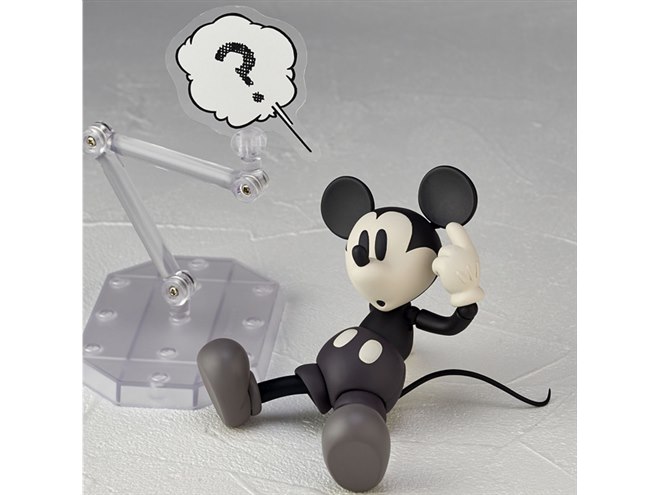 海洋堂、1936年のクラシカルな「ミッキーマウス」をMOVIE REVOで立体化