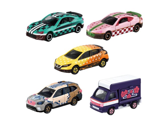 鬼滅の刃トミカ vol.1」が発売決定、炭治郎/禰豆子/善逸など全5種