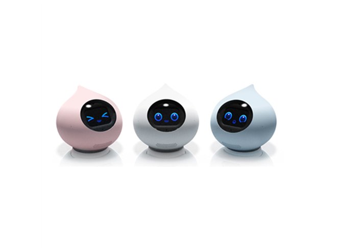 ミクシィ、手のひらサイズの自律型会話ロボット「Romi」を一般販売へ