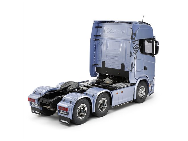 タミヤ、1/14電動RC「スカニア 770 S 6x4 フルオペレーションセット