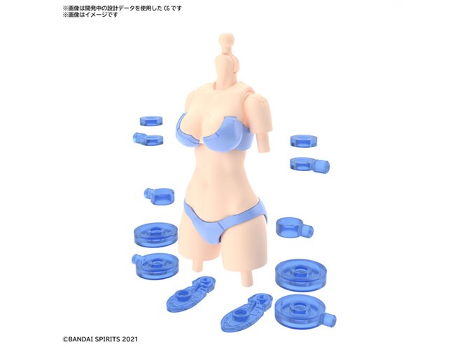 夏らしくさわやかな「30 MINUTES SISTERS」ボディパーツ3種、詳細など