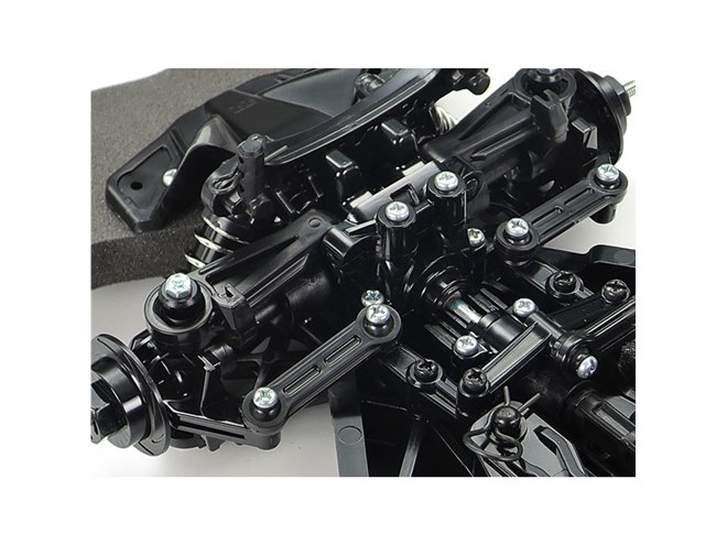 タミヤ、TT-02シャーシ搭載の「三菱 ランサー エボリューション V」1