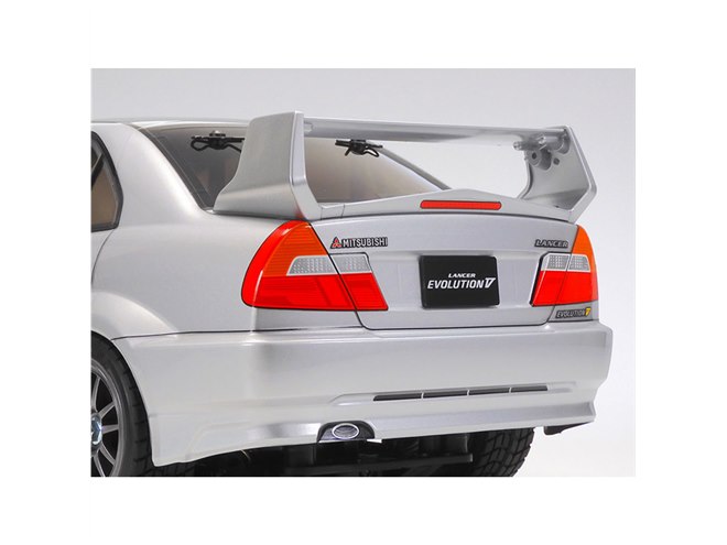 タミヤ、TT-02シャーシ搭載の「三菱 ランサー エボリューション V」1