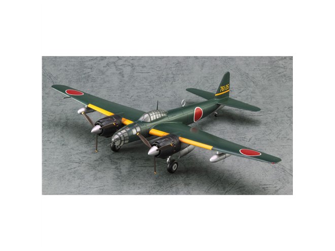 ハセガワ、大日本帝国海軍の陸上爆撃機「銀河 11型（P1Y1）」 を模型化