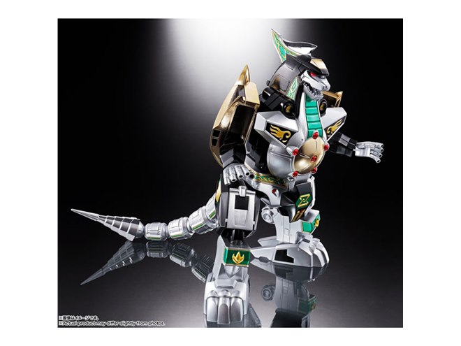 恐竜戦隊ジュウレンジャー」大獣神＆ドラゴンシーザーのセットが超合金