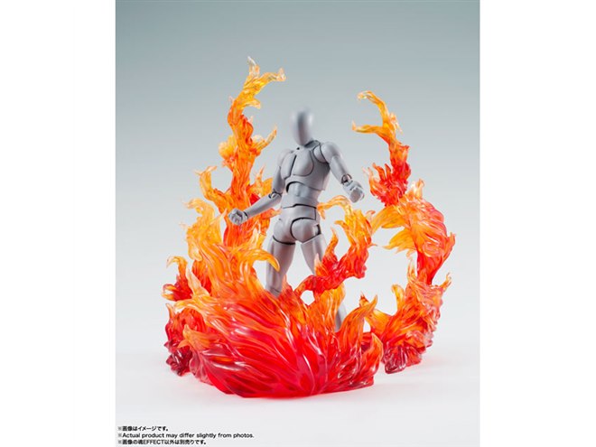 バンダイ、「魂EFFECT」燃え盛る炎＆黄色いオーラが本日11月17日より各