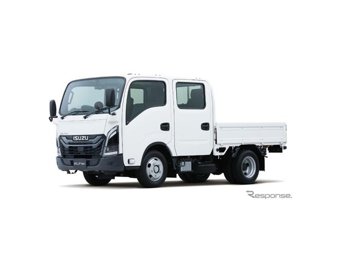 いすゞ エルフミオ】国内唯一、AT限定免許で運転可能なトラックが発売