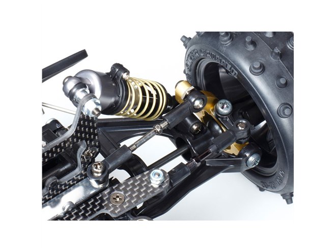 タミヤ、カーボンダブルデッキシャーシを搭載した「1/10RC イグレス