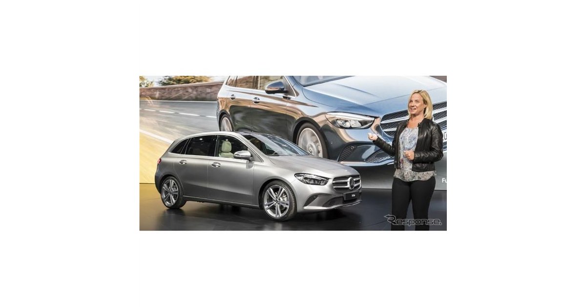 メルセデスベンツ Bクラス 新型、7年ぶりにモデルチェンジ…パリ