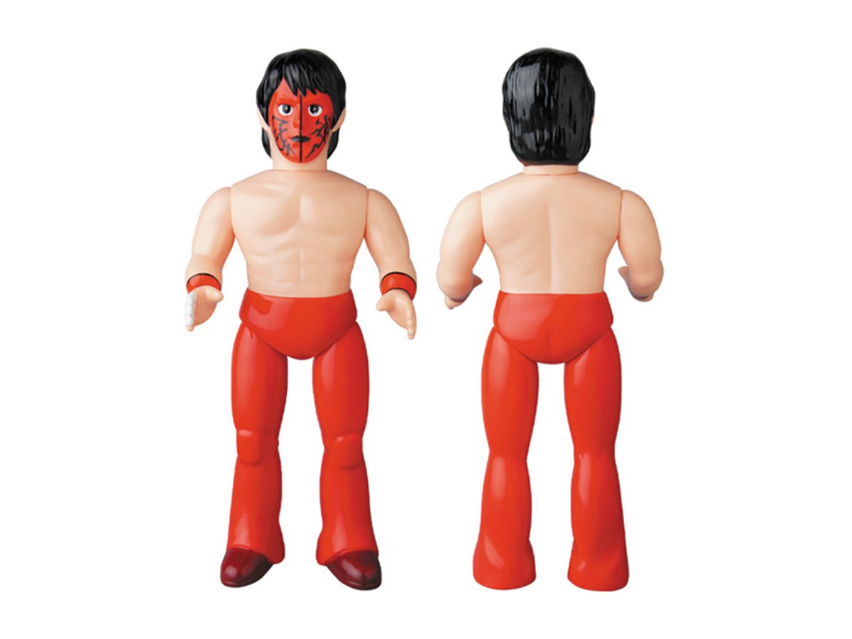 グレート・ムタ」がフィギュアで登場、忍者スタイルに赤地のペイント