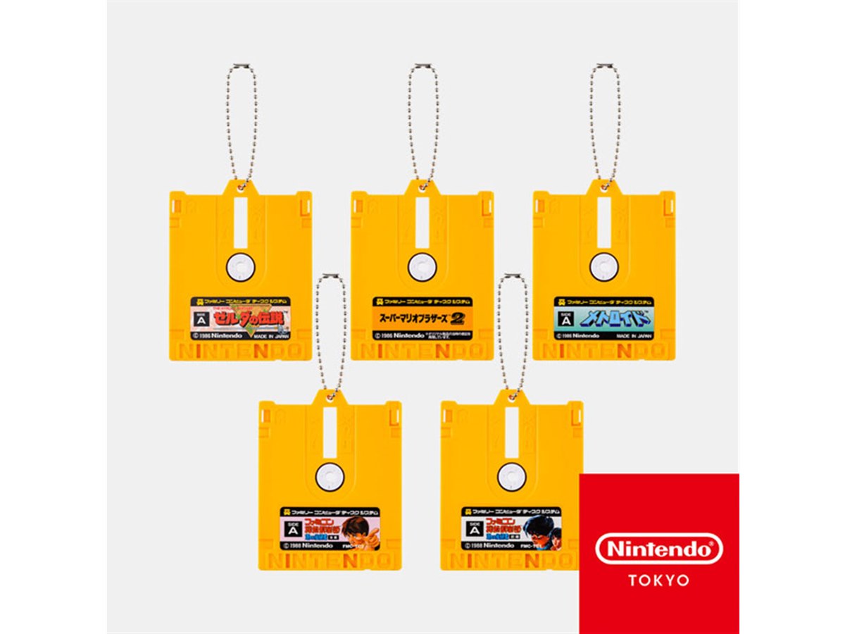 任天堂、「ディスクシステム」モチーフのカードケースコレクションを