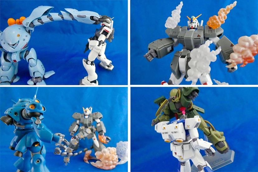 ポケ戦」の名シーンを再現！ ROBOT魂で振り返る「機動戦士ガンダム0080