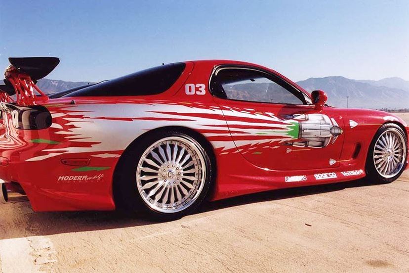 えっ？これRX-7なの！？ ワイスピに登場するド派手な “ヴェイルサイド